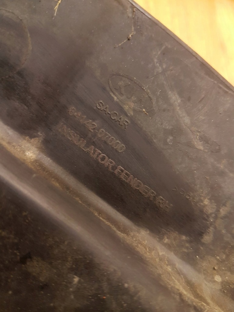 фото №3, Защита крыла перед 2szt комплект kia picanto i