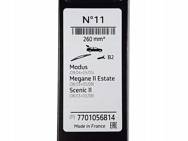 фото №4, Оригінальний номер renault важіль+ двірник задня grand scenic ii