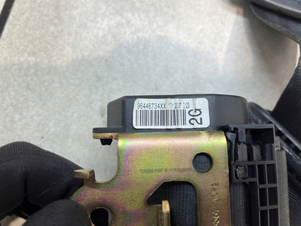 фото №5, Pas безопасности левый задняя peugeot 1007 1.4 16v 96446734