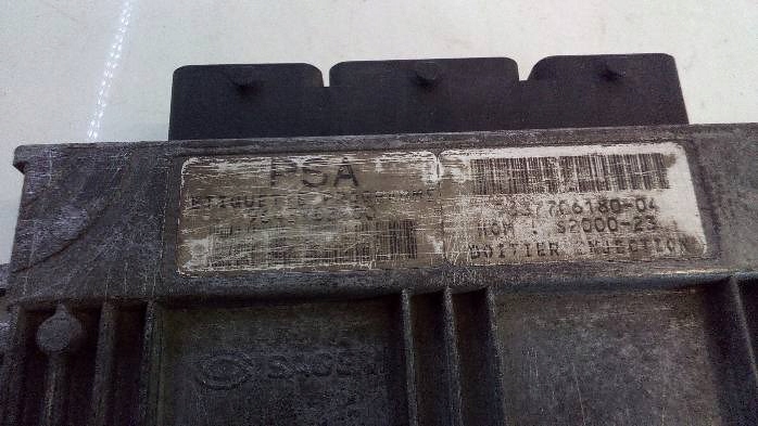 фото №9, Бортовий комп'ютер блок керування двигуна peugeot 206 1,4 b 2001r