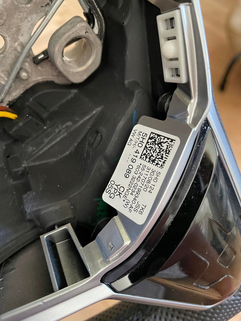 фото №5, Vw golf 8 arteon r повітропровід віртуальний 5h0419089ck