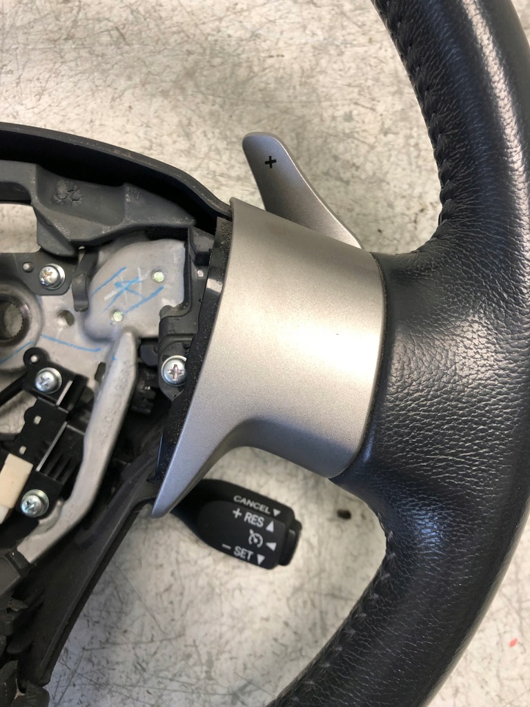 фото №6, Воздуховод кожа лепестки переключения круиз-контроль toyota auris i