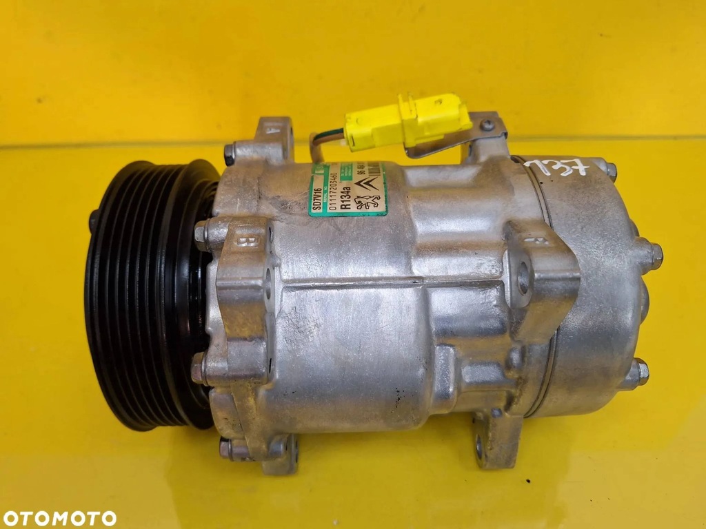 фото №6, Компрессор кондиционера компрессор lancia phedra 2.2 jtd nr137