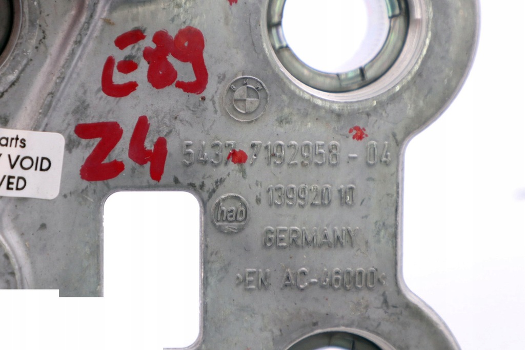 фото №10, Bmw e89 z4 кронштейн правая кронштейн кронштейн крыша 7192958