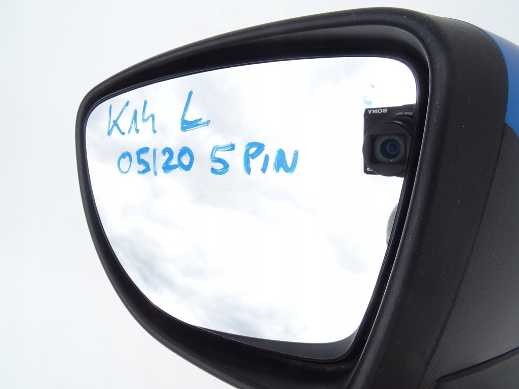 фото №7, Nissan micra k14 зеркало левая 5 pin gne