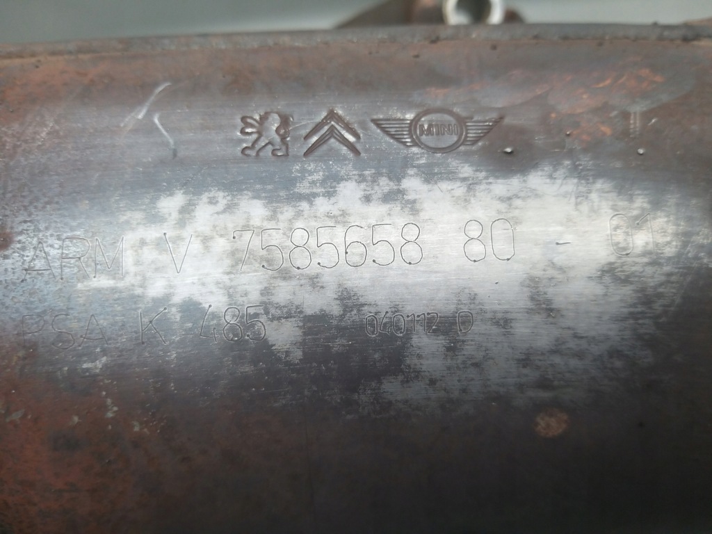 Коллектор выхлоп катализатор 1.6 1.4 vti 5f01 partner 308 r56 c3 v758565880 в Украине