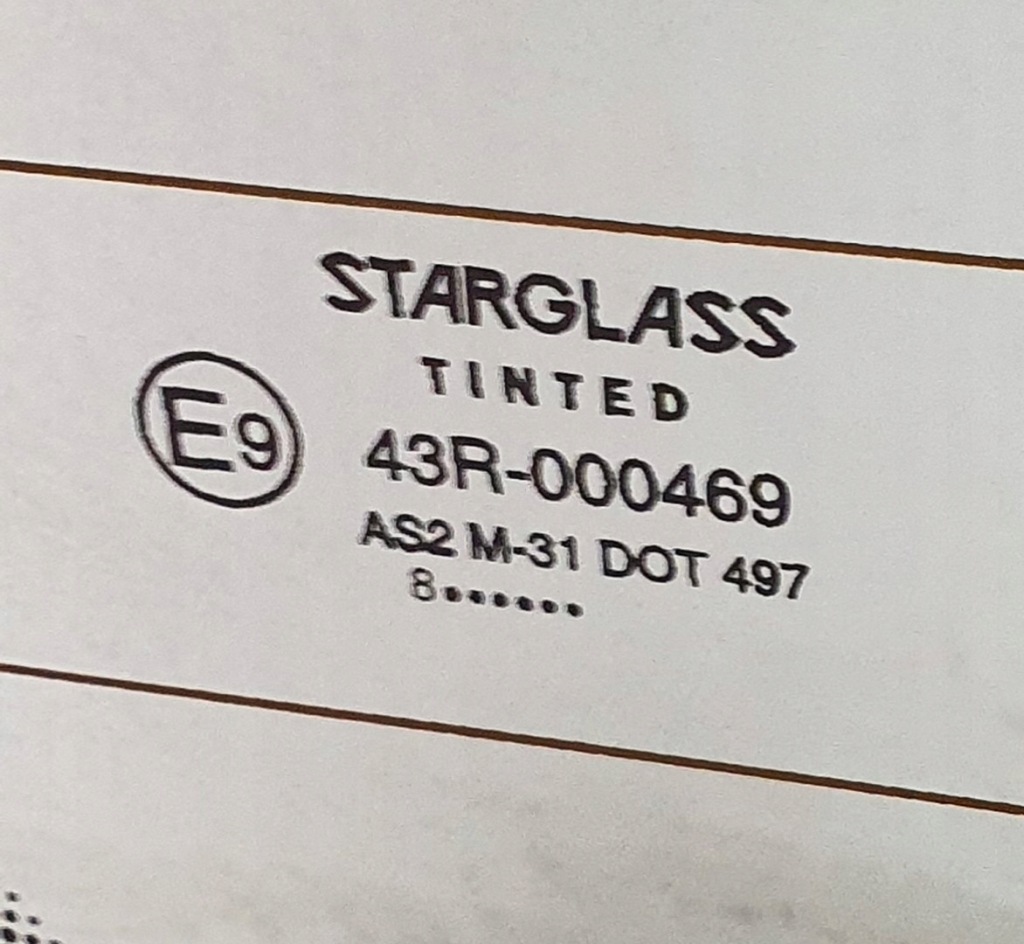 фото №2, Стекло задняя задняя ford mondeo mk4 sedan