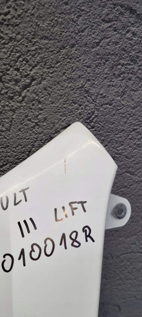 фото №9, Renault master iii lift крыло левый перед передний белый 631010018r