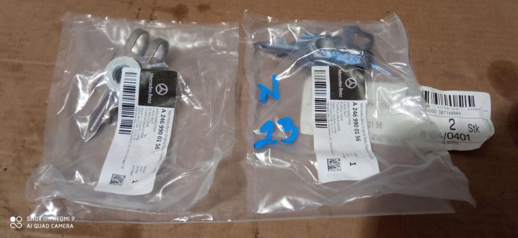 фото №1, Mercedes w246 гайка важеля a2469900156 nowa оригінал