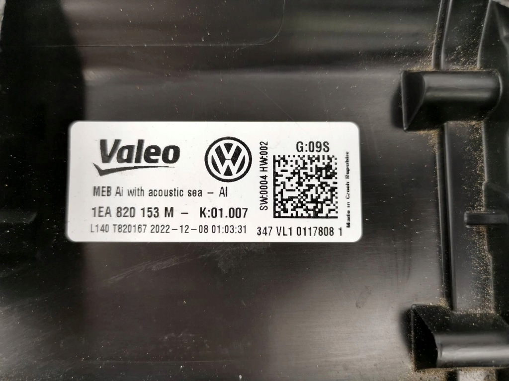 фото №9, Вентилятор воздуходувка отопителя vw id.4 id4 1ea820153am новый org