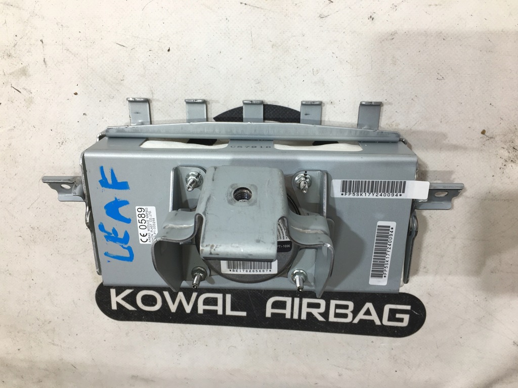 фото №6, Nissan leaf 2 ii 2017 подушка безопасности пассажира пассажир org