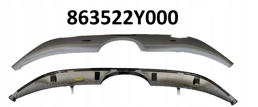 фото №1, Hyundai ix35 молдинг хромированная atrapy/grilla оригинальный номер 863522y000