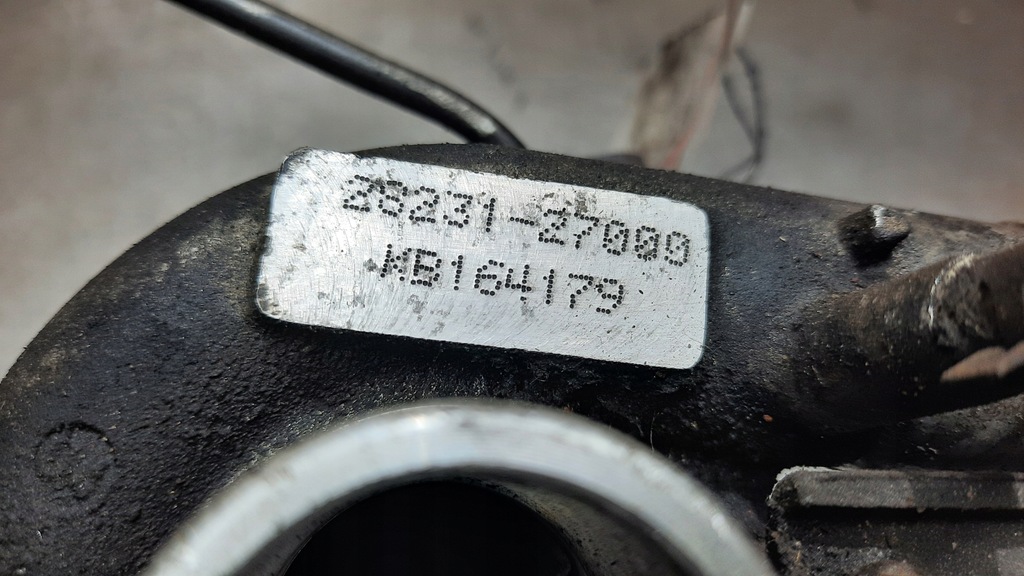 фото №4, Турбонагнетатель kia carens 2.0d 04r 28231-27000