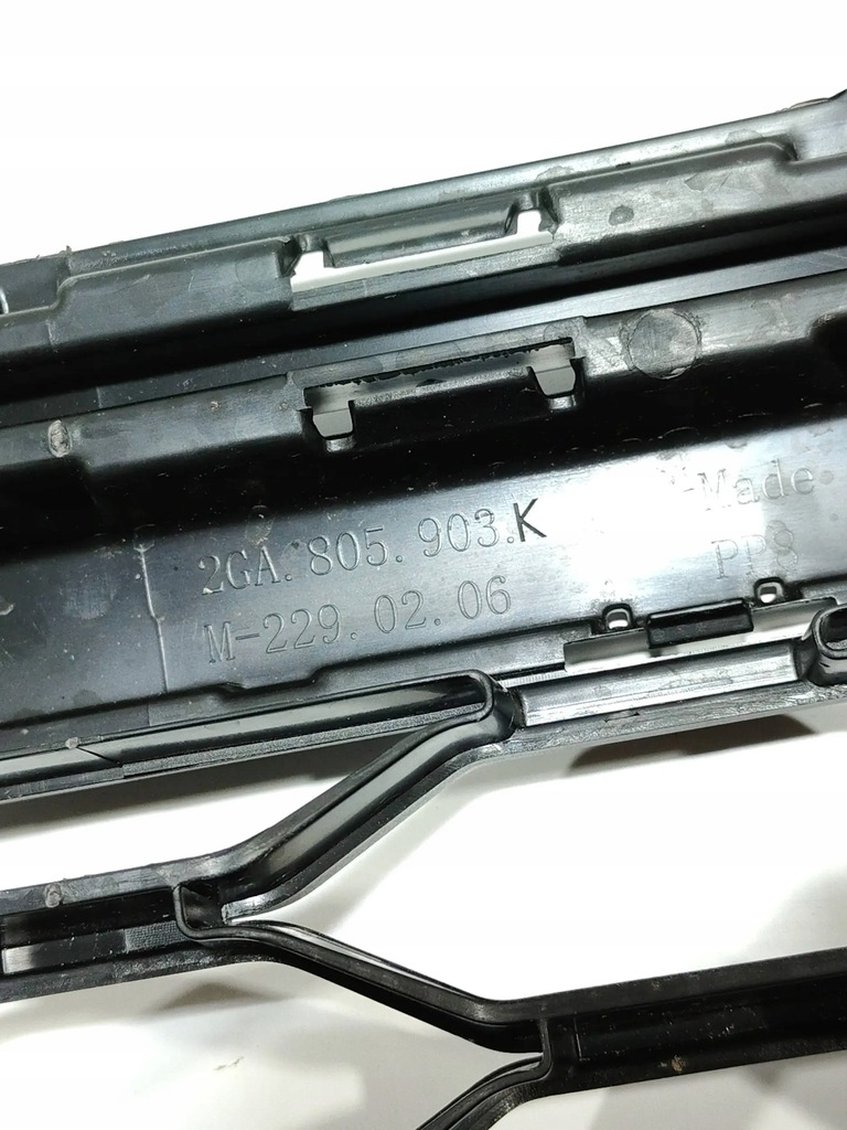 фото №11, Vw t-roc 2ga lift решётка накладка бампера передний перед 21- oryg lux !