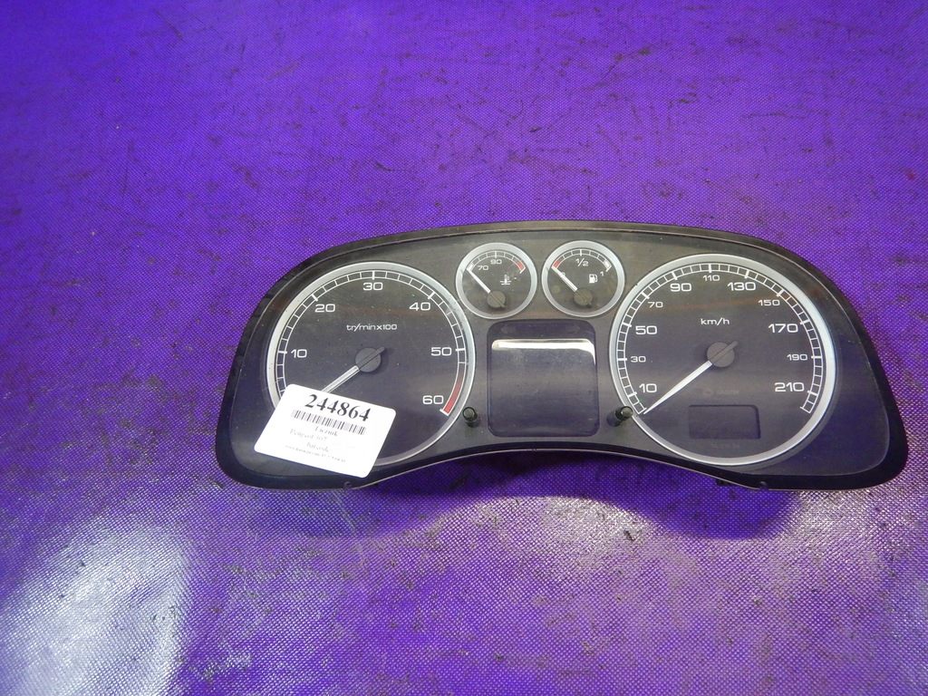 фото №4, Peugeot 307 1.6 hdi 109km лічильник p9651299680e