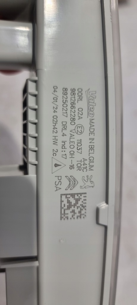 Противотуманная фара led drl citroen peugeot Цена