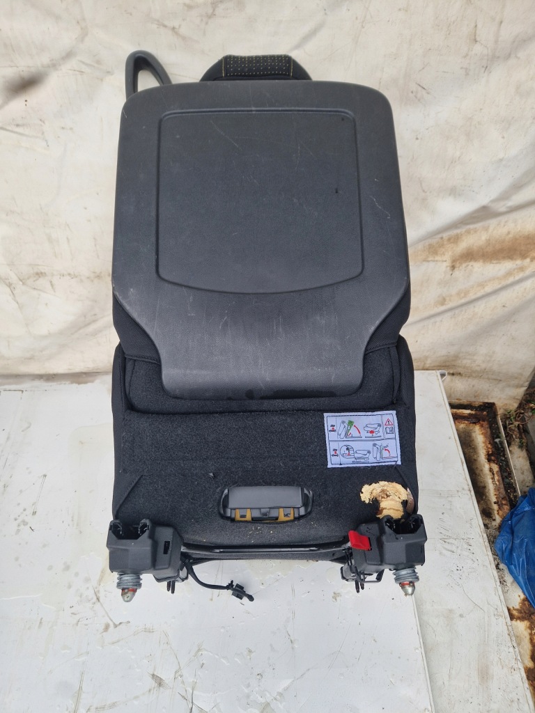 фото №8, Renault scenic сидіння заднє сидіння 2 ряд складний задня задній середній