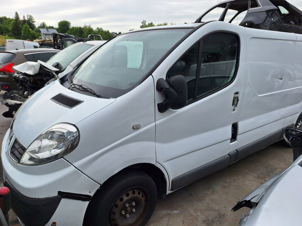 фото №15, Renault trafic 2 ii vivaro i a primastar белый дверь перед правое 2001-2014