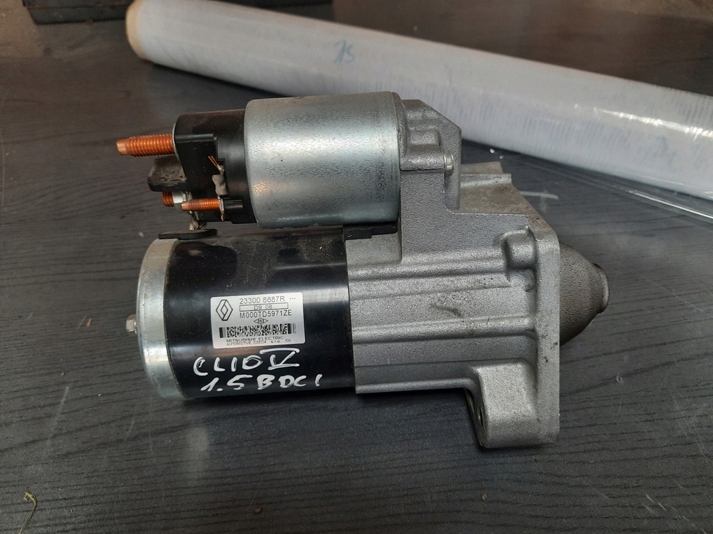 фото №1, Renault clio v 1.5bdci стартер