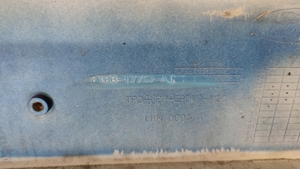 фото №7, Ford оригінальний номер f1eb-17757-aj бампер