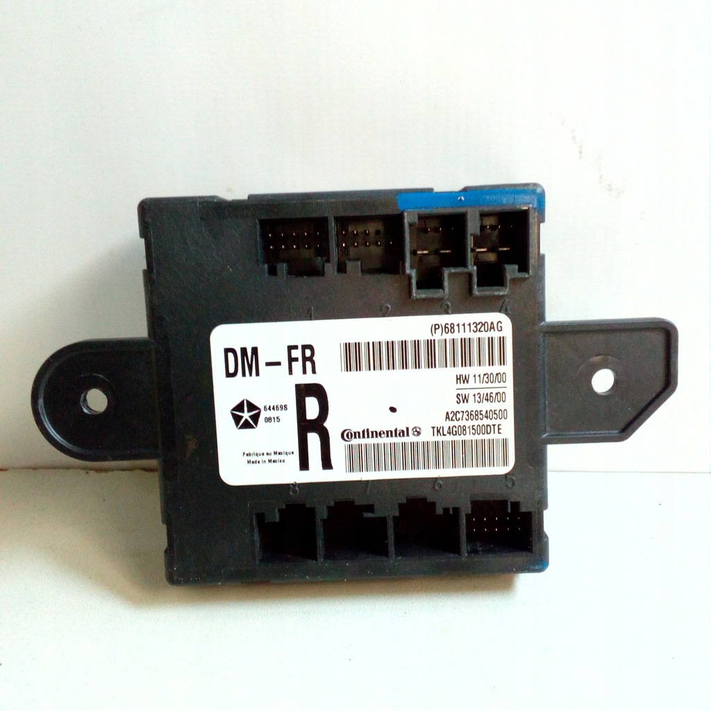 фото №1, Модуль двері перед правий jeep cherokee kl 68111320ag