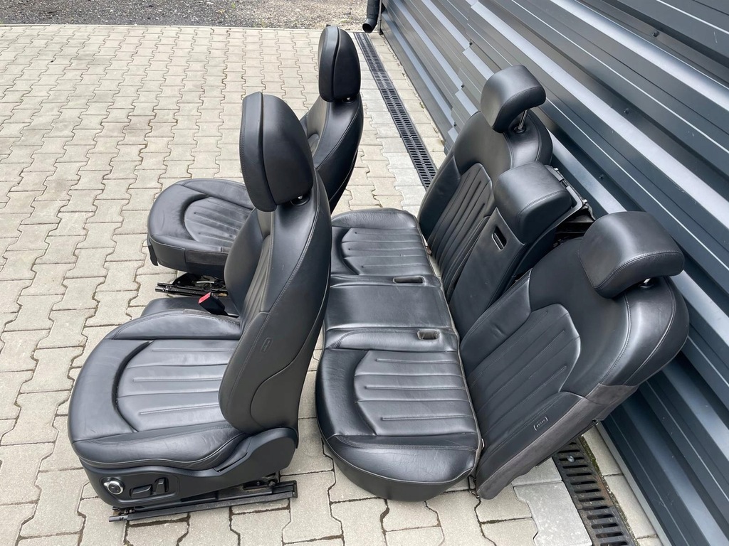 фото №8, Audi a8 d4 сидіння сидіння заднє сидіння шкіра підігрів