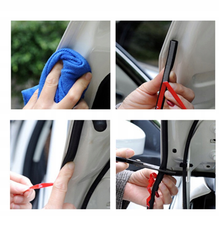 фото №15, Прокладка двері w формі літери d, захист край двері автомобіля