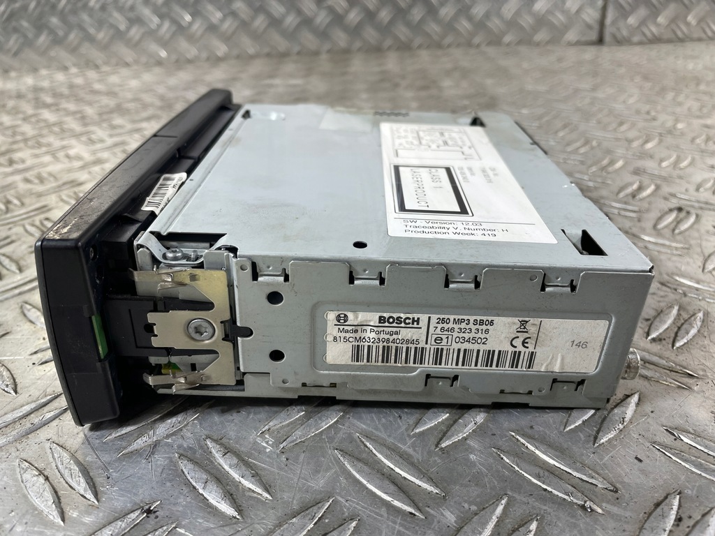 фото №3, Ducato jumper boxer 06- радио радиопроигрыватель 7646323316