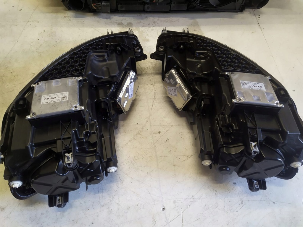 фото №5, Vw golf 7 vii lift gti tcr kompletny перед бампер капот лампа крила