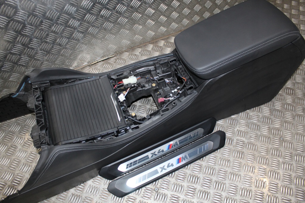 фото №13, Bmw x4m f98 x4 g02 оббивка сидіння заднє сидіння обшивки накладки шкіра / czarna