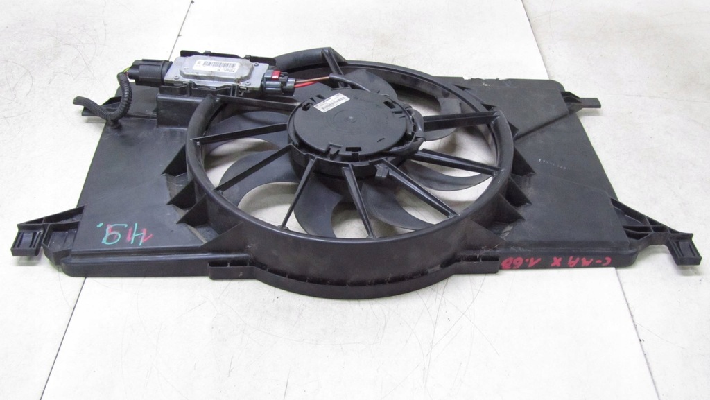 фото №6, Ford c-max mk2 1.6 вентилятор радиатора 10-16 49