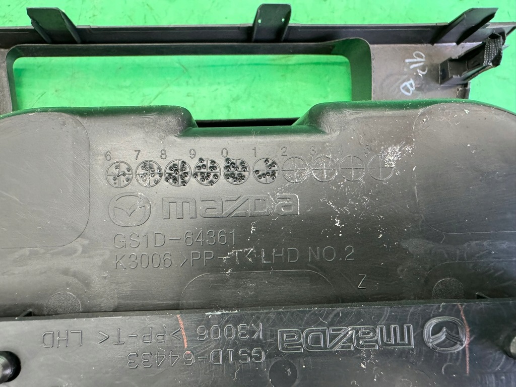 фото №7, Кронштейн бардачок na напитки подстаканник gs1d-64361 mazda 6 ii gh lift 07-12 eu