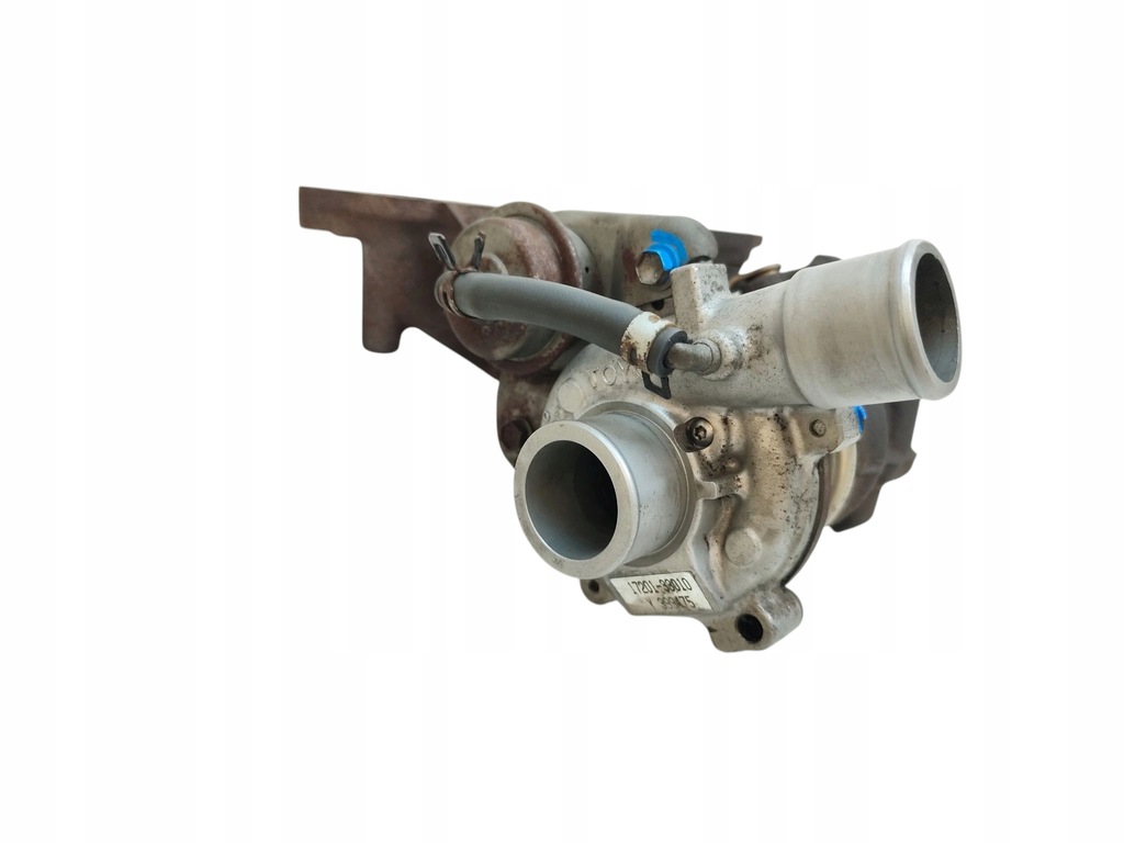 фото №6, Турбонагнетатель toyota yaris verso 1999-2003 1.4 d4d 75km 17201-33010