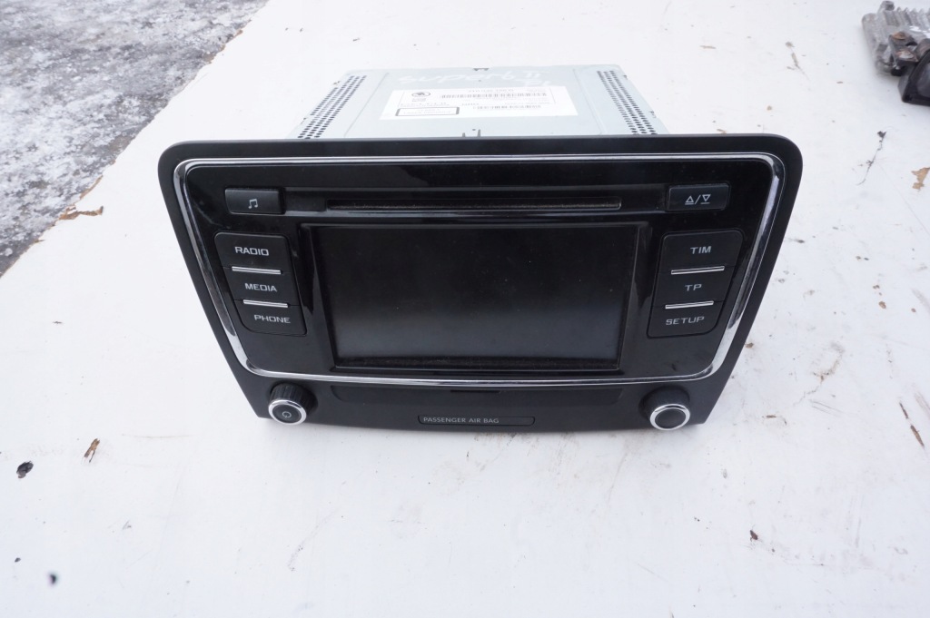 фото №1, Радіо cd 3t0035156g skoda superb ii 2 lift