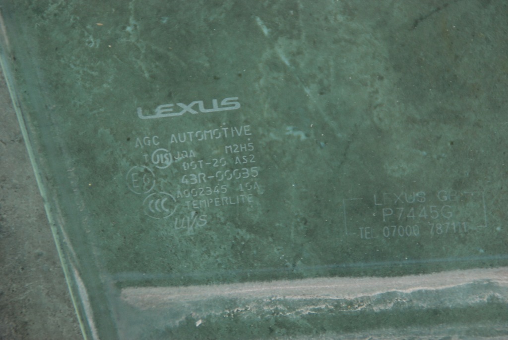 фото №3, Скло двері l / p перед lexus rx400 rx400h