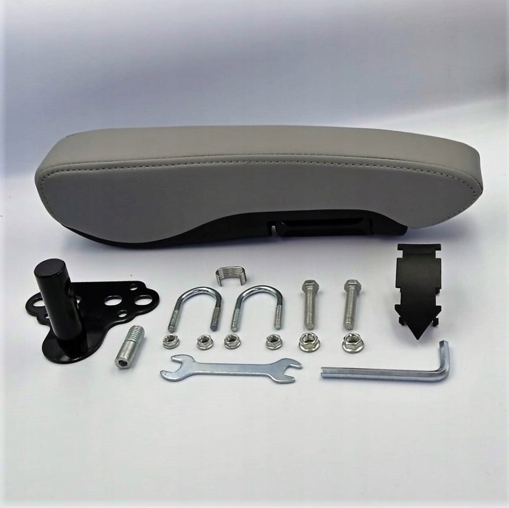 фото №10, Підлокітник універсальний - комплект лівий + правий szary