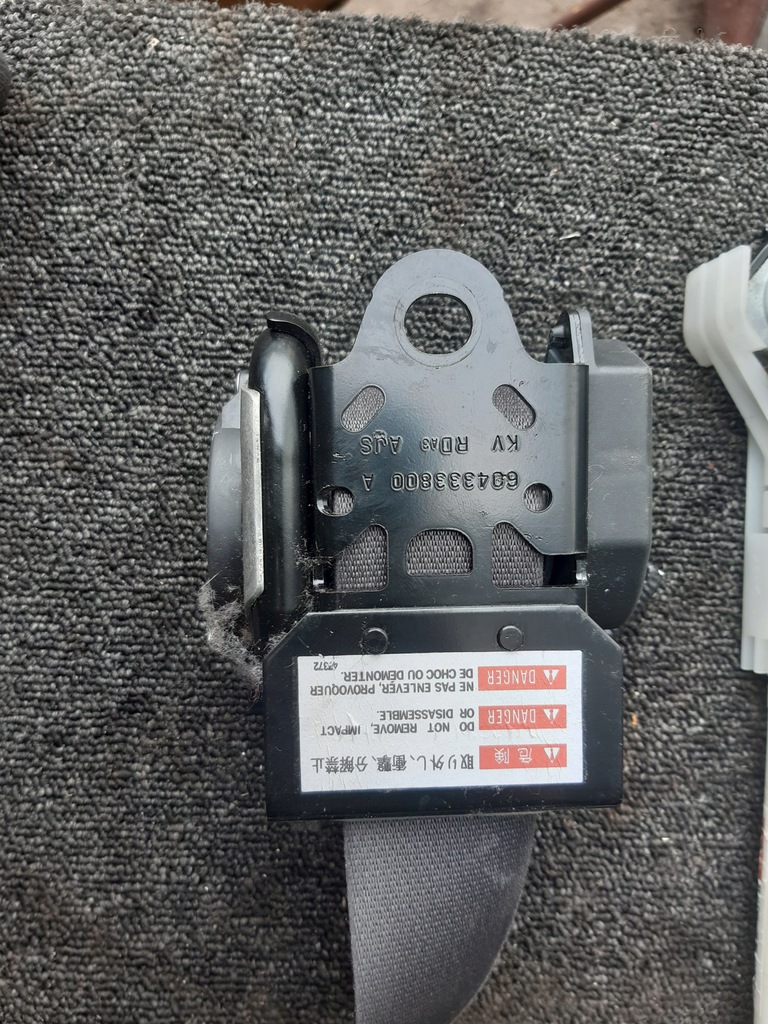 фото №5, Pas безопасности правый перед renault koleos ang