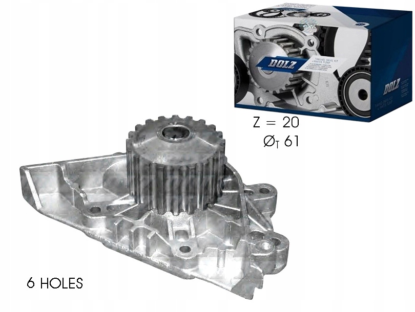 фото №1, Dolz c124 насос wody, охолодження двигуна