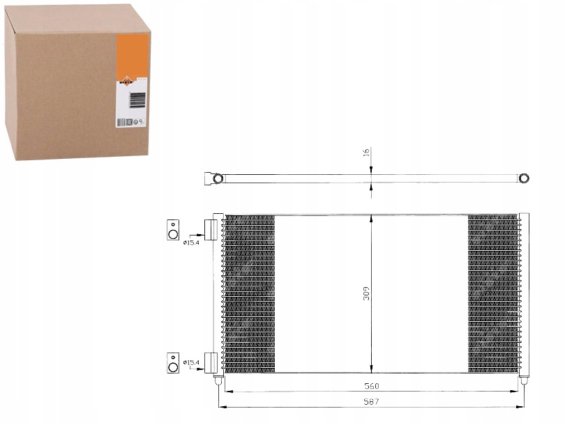 фото №1, Nrf 35496 конденсатор, кондиционер