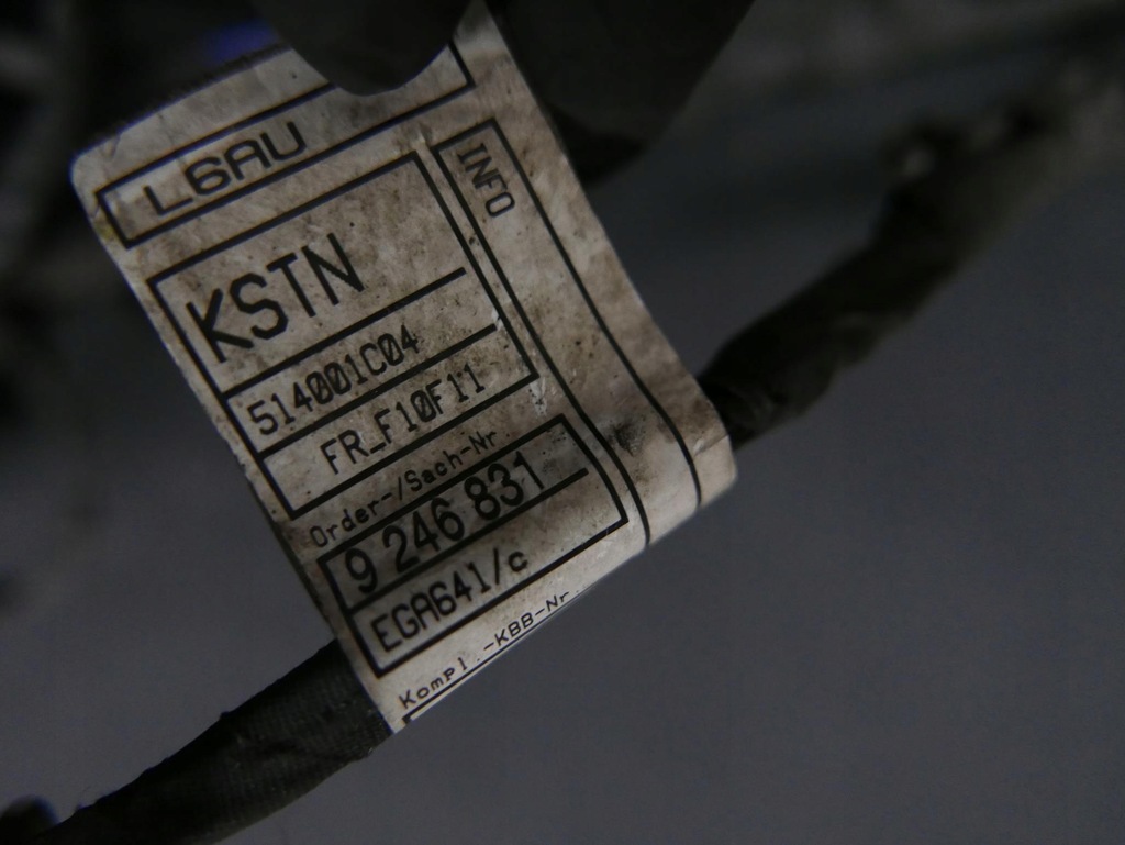 фото №9, Bmw f10 f11 жгут электропроводка pdc поперечина передний