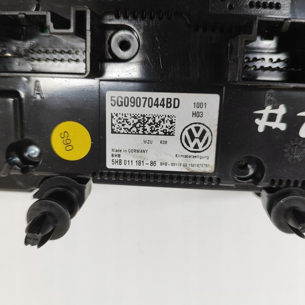 фото №7, Volkswagen golf vii 2015 переключатель / выключатель обдув вентилятор