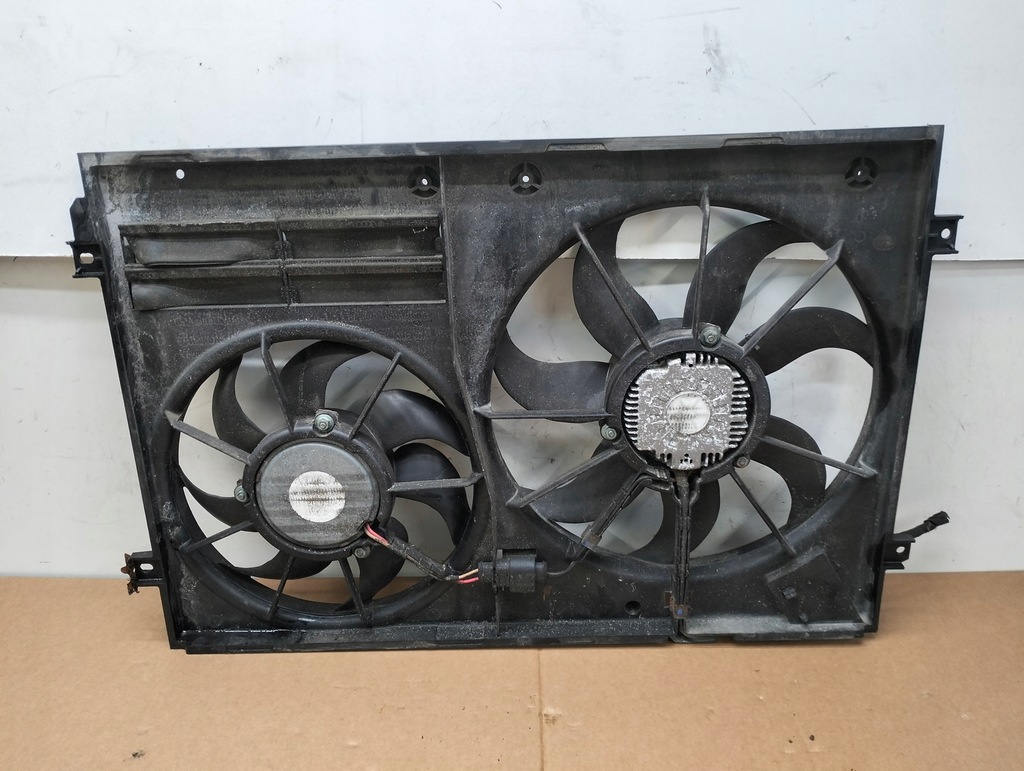 фото №5, Вентилятор радиатора корпус audi a3 8p 2.0tdi lata 03-2008 vw seat skoda