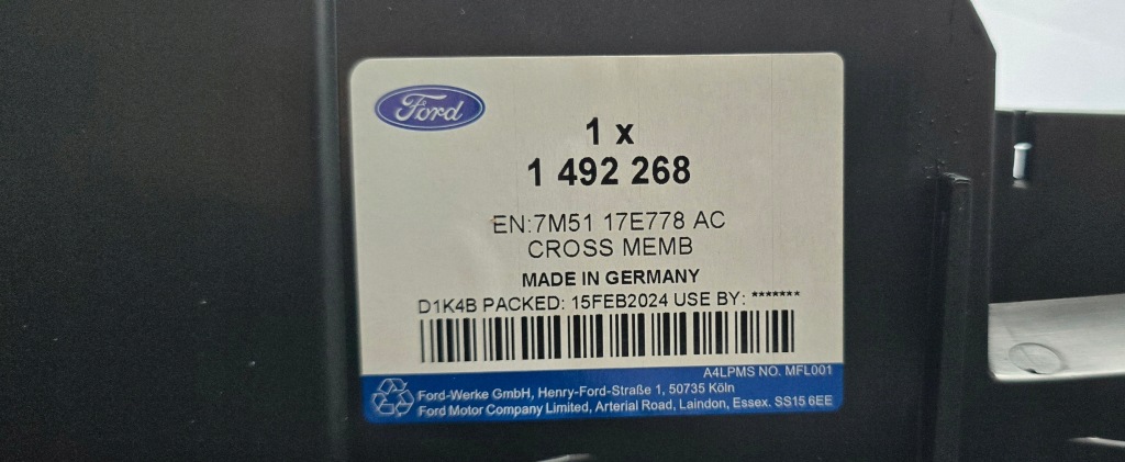 фото №13, Підсилювач бампера перед c-max 07-10_ 1492268