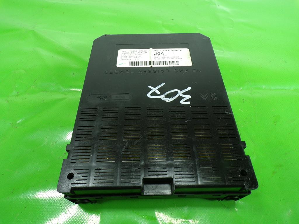 Купить Peugeot 307 коробка предохранителей bsm 9651196980a