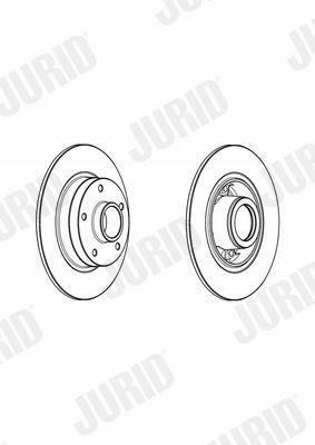 фото №5, Диск тормозной/задний/ renault fluence 14-