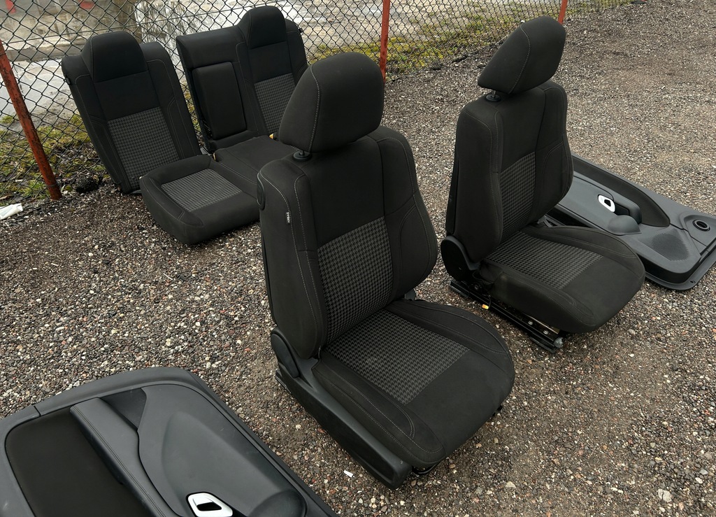 фото №9, Сидіння заднє сидіння обшивки салон комплект dodge challenger 2015r-