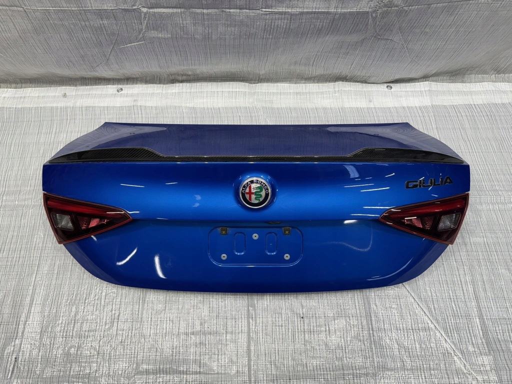 фото №1, Крышка багажника багажника alfa romeo giulia 2.9 v6 qv giulia - крышка багажника