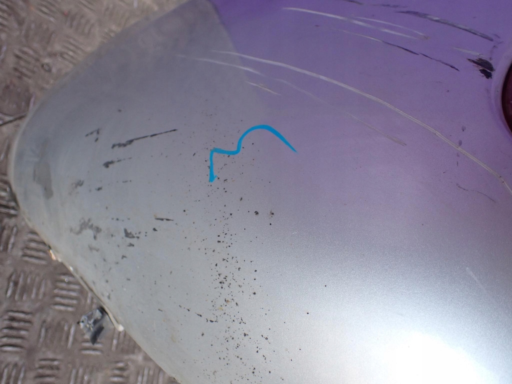 фото №11, Hyundai santa fe ii 2 06- бампер задняя задний код лакокрасочного покрытия 6m