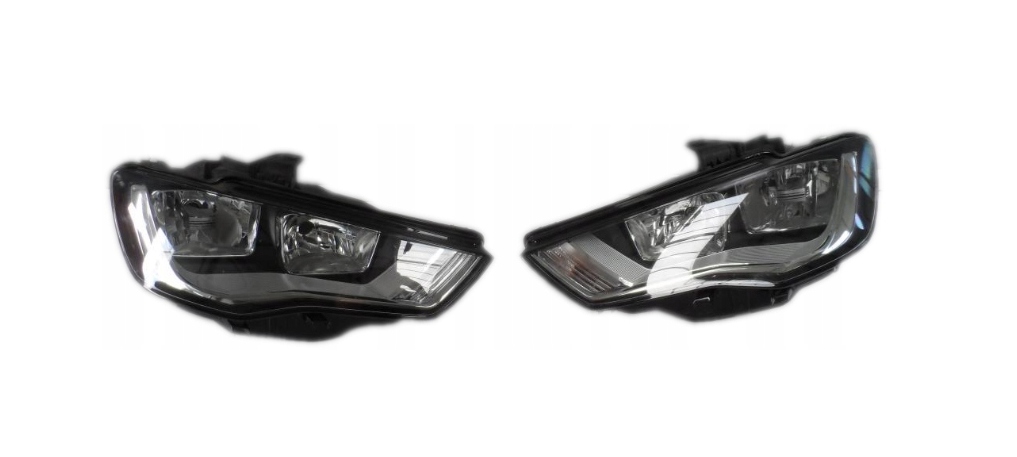 фото №7, Audi a3 8v 13-17 kompletny перед капот pas лампи h7