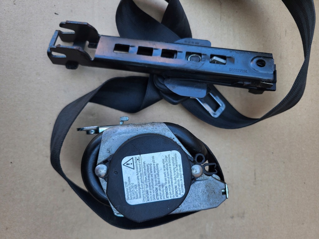 фото №10, Pas безпеки натягувач повзунок лівий перед водія audi a6 c6 4f оригінальний номер eu